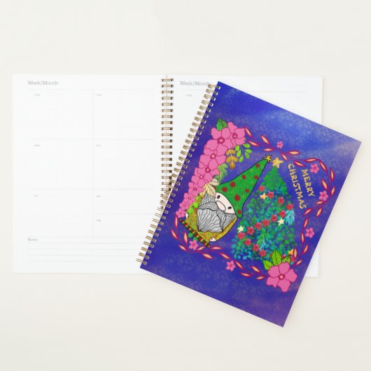 VROLIJK KERSTFEEST MET GNOME KERSTBOOM PLANNER (Display)