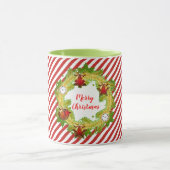 Vrolijk kerstfeest met piepen mok (Midden)