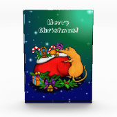 Vrolijk kerstfeest met Rat Prince Fotoblokken (Voorkant)