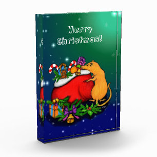 Vrolijk kerstfeest met Rat Prince Fotoblokken