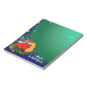 Vrolijk kerstfeest met Rat Prince Notitieblok (Gedraaid)