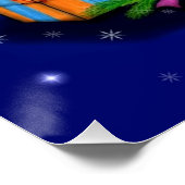 Vrolijk kerstfeest met Rat Prince Perfect Poster (Hoek)