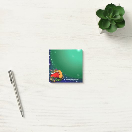 Vrolijk kerstfeest met Rat Prince Post-it® Notes (Kantoor)