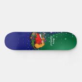 Vrolijk kerstfeest met Rat Prince Skateboard (Horizontaal)