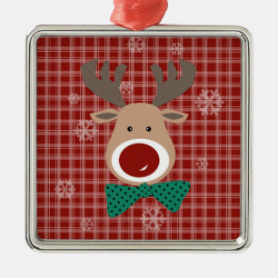 Vrolijk kerstfeest! metalen ornament