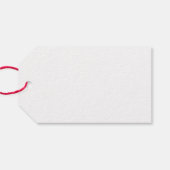 vrolijk kerstfeest | Minimalistisch Schattige vaka Cadeaulabel (Achterkant Horizontaal)