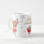 Vrolijk kerstfeest Mok (Voorkant links)