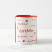 Vrolijk kerstfeest! mok (Midden)
