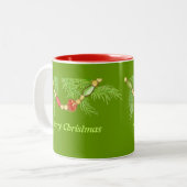 Vrolijk kerstfeest Mok (Voorkant links)