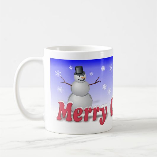 Vrolijk kerstfeest Mok (Links)