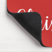 Vrolijk kerstfeest Muismat (Hoek)