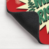 Vrolijk kerstfeest muismat (Hoek)