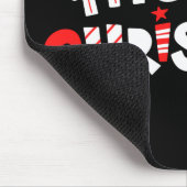 Vrolijk kerstfeest muismat (Hoek)