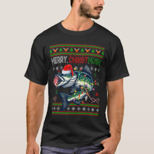 Vrolijk Kerstfeest Musky Santa Musky Xmas Kostuum T-shirt