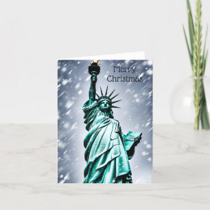 Vrolijk kerstfeest - New York Feestdagen Kaart