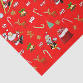 Vrolijk kerstfeest Nice 25 december 2010 Tissuepapier (Detail)