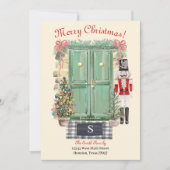 Vrolijk Kerstfeest Nieuwe Home Kaart (Voorkant)