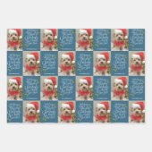 Vrolijk kerstfeest Nieuwjaar - 1 Foto Inpakpapier Vel (Voorkant)