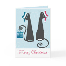 Vrolijk Kerstfeest & Nieuwjaar wenskaart