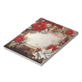 Vrolijk kerstfeest notitieblok (Gedraaid)