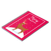 Vrolijk kerstfeest notitieboek (Linkerzijde)