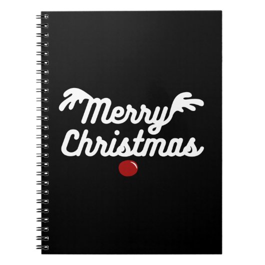 Vrolijk kerstfeest notitieboek (Voorkant)