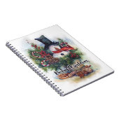 Vrolijk kerstfeest notitieboek (Rechterzijde)