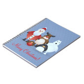 Vrolijk kerstfeest notitieboek (Linkerzijde)