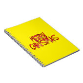 Vrolijk kerstfeest notitieboek (Rechterzijde)