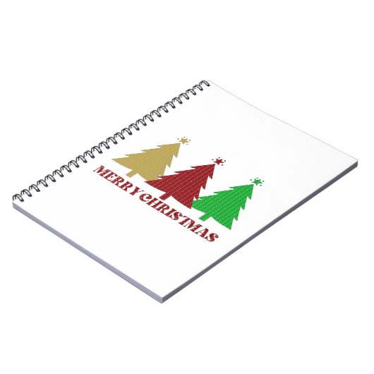 Vrolijk kerstfeest notitieboek (Linkerzijde)