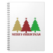 Vrolijk kerstfeest notitieboek (Voorkant)