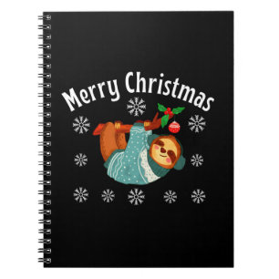 Vrolijk kerstfeest notitieboek