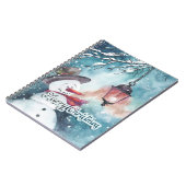 Vrolijk kerstfeest notitieboek (Linkerzijde)