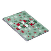 Vrolijk kerstfeest notitieboek (Rechterzijde)