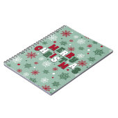 Vrolijk kerstfeest notitieboek (Linkerzijde)