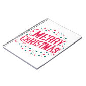 Vrolijk kerstfeest notitieboek (Linkerzijde)