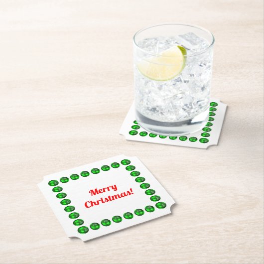 Vrolijk kerstfeest Onderzetters (Insitu)