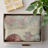 "Vrolijk kerstfeest"  Ornamenten Tissuepapier (Geschenk)