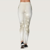 Vrolijk Kerstfeest Pickleball 1A Opties Leggings (Achterkant)