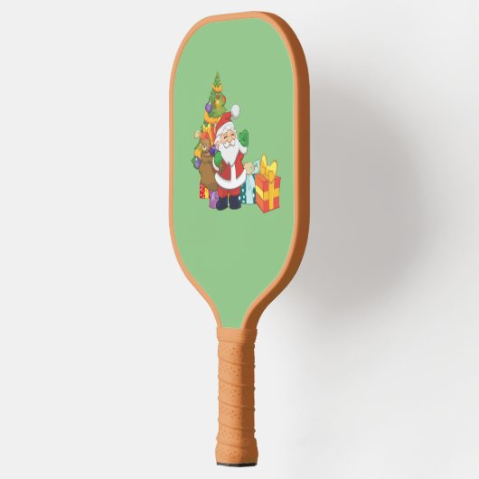 Vrolijk kerstfeest pickleball paddle (Links)