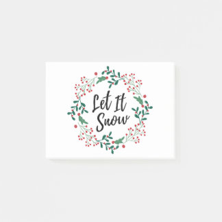 Vrolijk kerstfeest post-it® notes