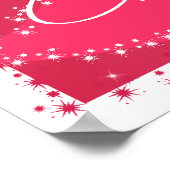 Vrolijk kerstfeest ~ poster (Hoek)