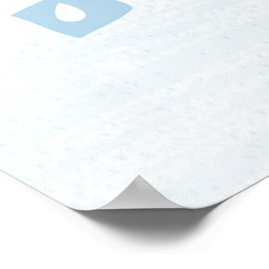 Vrolijk kerstfeest poster (Hoek)