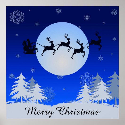 Vrolijk kerstfeest poster (Voorkant)