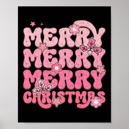 Vrolijk kerstfeest poster (Voorkant)