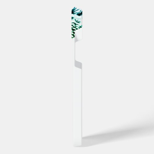 Vrolijk kerstfeest! Puppy met Bell en Ball iPhone Hoesje (Linkerkant)