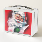 Vrolijk kerstfeest, , retro, Santa claus, happy Sa (Voorkant)