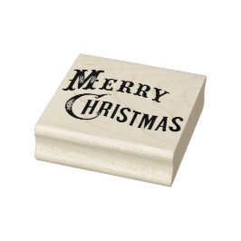 Vrolijk kerstfeest 	rubberstempel