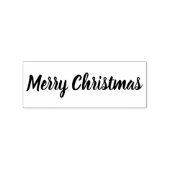 Vrolijk kerstfeest rubberstempel (Afrduk)