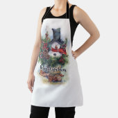 Vrolijk kerstfeest schort (Insitu)
